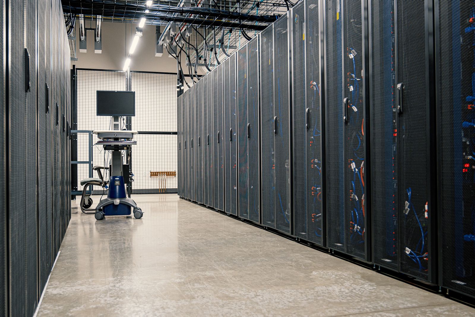 Equipos de un centro de datos